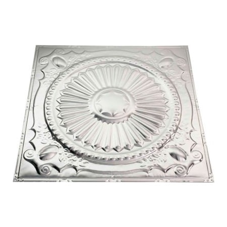 Acoustic Ceiling Products Great Lakes Tin Toronto 2' X 2' Nail-up Tin Ceiling Tile in Unfinished - T59-03 T59-03